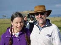 Jane & Steve after balloon flight