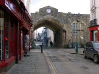 Part of the wall at Caernarfon