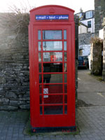 An unusual phone box