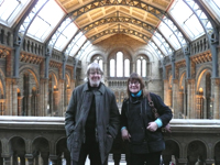 Sue & Graham in Natural History Museum